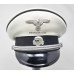Allgemeine-SS Officers White Top Peaked Cap.