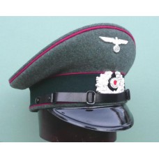 Army Veterinary EM & NCO Peaked Cap