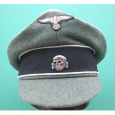 Waffen-SS Em & NCO Old Style Field Service Cap 'Crusher' (Cloth peak)