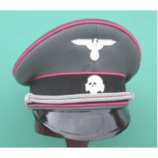 Waffen-SS Panzer Officers Peaked Cap (Tricot top).