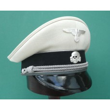 Waffen-SS Generals White Top Peaked Cap.