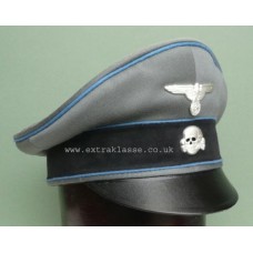 Waffen-SS Transport Officers Crusher Cap (Leather peak)