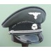 Waffen-SS Medical Officers Crusher Cap (Leather peak)
