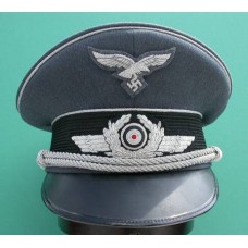 Luftwaffe Officers Peaked Cap.