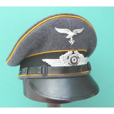 Luftwaffe Peaked Cap for Fallschirmjager / Flight EM & NCO