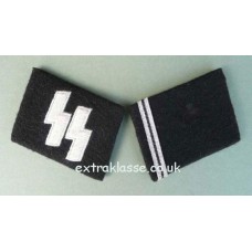 Waffen-SS Sturmmann Collar patches