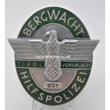 Polizei Bergwacht-Hilspolizei Breast Badge